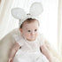 RQJ Baby Girls Rabbit Headband Bunny Ear Headwear Kids Hair Band Headwrap(white)...