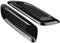 Air Vent Wing Trim,1 Pair Exterior Hood Air Vent Outlet Wing Trim Fit for Land Rover Range Rover Evoque 2012-2018 for Air Flow Intake, Cars and Tr...