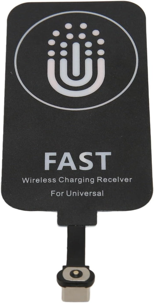 Charging Receiver, 10W Ultra Thin Type C Receiver Patch, Charging Patch Magnetic Back Patch for USB C Smartphone...