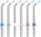 Flosser Replacement Tips for Waterpik Water Flosser,Plaque Seeker Replacement Tips Compatible with Waterpik Water Flossers and Other Brand Oral Ir...