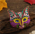 Cat Head Brooches Crystal Rhinestone Animal Women Party Brooch Pins Fashion Scarf Buckle Pin for Women, Multicolor...