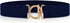 Women Elastic Belt, Invisible Stretch Ladies Belts with Gold Flat Buckle Skinny Waist Belt For Jeans Pants Dresses...