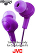 JVC HAFR6V Gumy Plus Headphones (Violet)...