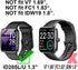 3D Screen Protector Compatible with 1.3 inches ID205L Smart Watch, and ID205 ID205U ID205G Veryfitpro LIVIKEY 1.3” smartwatch, 3-PACK, NOT compati...