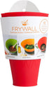Frywall 10 (Medium) - Red - Splatter Guard, as Seen on Shark Tank...