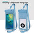 Waterproof Case Universal Phone Holder Pouch, IPX8 Underwater Cellphone Dry Bag Compatible with iPhone 13 Pro 12 11 14 Pro Max XS XR X 8 7 6S, Sam...