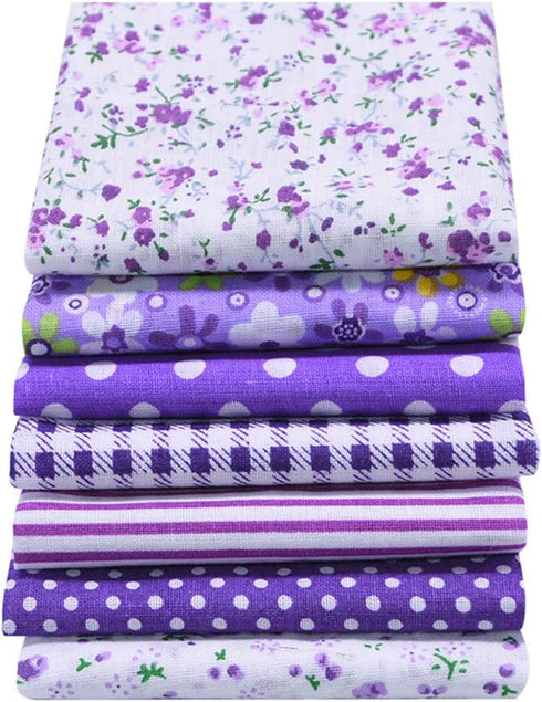 Fabric, 35 pcs/lot Top Cotton 9.8" x 9.8" (25cm x 25cm) Squares Patchwork, Precut Multi-Color and Different Pattern for Sewing Quilting Crafting, ...