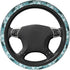 KiuLoam Watercolor Ocean Sharks Car Steering Wheel Cover, Universal Fit 15 Inch Steering Wheel Cover Protector for SUV Sedan Vans Trucks for Women...