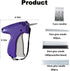 Quick Clothing Fixer,Quilt Tacking Gun, Mini Stitchy Gun,Mini Stitch Hemming Gun for Clothes,Instant Button Garment Connector?Purple?......