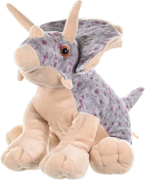 Wild Republic Triceratops Plush, Dinosaur Stuffed Animal, Plush Toy, Gifts For Kids, Cuddlekins 12", Multicolor, Model:10960...