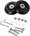 70mm x 24mm 2 Pcs Luggage Suitcase Replacement Wheels, Rubber Swivel Caster Wheels Bearings Repair Kits...