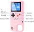 Game Console Case for iPhone, Retro Protective Cover Self-Powered Case with 36 Small Games,Full Color Display,Video Game Case for iPhone 15 Plus (...