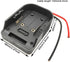 Power Wheels Adaptor for Bosch/Makita 18V 14.4V Battery Power Mount Connector Adapter Dock Holder with 12 awg Wires DIY Power Tools RC Toys Roboti...