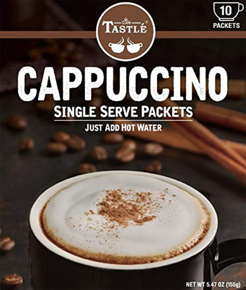 Cafe Tastlé Single Serve Cappuccino Coffee, 10 Count...