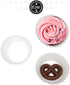 qiqee 500pcs Foil Cupcake Liners For Baking Standard Size Thick ? Sturdy Oil Resistance, 10 Color Baking Cups Muffin Liners Paper(Standard Size 2i...