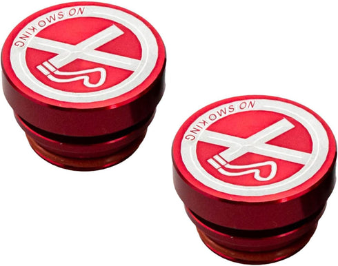 Aluminum Dustproof Plugs Billet Dust Plugs 2PCS 12 Volt Replacement Kit Anodized Aluminum Auto Parts for Most Cars (Red)...