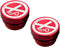 Aluminum Dustproof Plugs Billet Dust Plugs 2PCS 12 Volt Replacement Kit Anodized Aluminum Auto Parts for Most Cars (Red)...