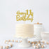 Gold Glitter Happy 11th Birthday Cake Topper - 11 Sign Cake Topper - Cheers to 11 Years Party Supplies - 11th Birthday Party Decoration...