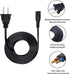 2 Prong Power Cord for LG SPK5B-W SK5Y SH4 SHC4 SH5B Subwoofer Power Cord Replacement 8ft IEC C7 Power Cord AC Cable......