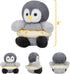 Houwsbaby 8" Cuddly Penguin Stuffed Animal,Penguin Plush Toy with Yellow Swimming Circle,Ideal Gift Toy Doll Holiday Birthday Christmas Children's...