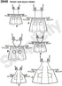 Simplicity Child and Adult Matching Apron Sewing Patterns, Sizes S-L...