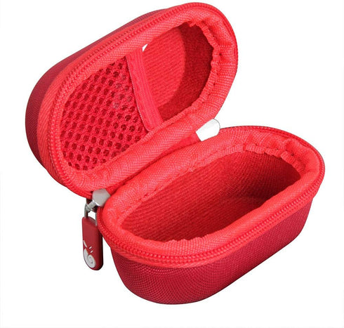 Hermitshell Hard Travel Case for Skullcandy Sesh True Wireless in-Ear Earbud (Red)...