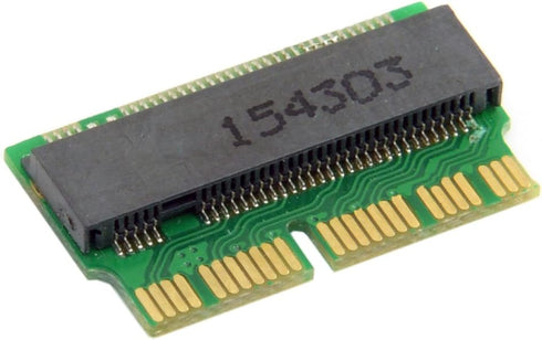 JSER 12+16pin 2014 2015 to M.2 NGFF M-Key AHCI SSD Convert Card Compatible for A1493 A1502 A1465 A1466...