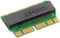 JSER 12+16pin 2014 2015 to M.2 NGFF M-Key AHCI SSD Convert Card Compatible for A1493 A1502 A1465 A1466...