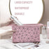 Travel Makeup Bag Organizer, Waterproofing Toiletry Bag Set, Skincare Bag with 2 Cosmetic Bags for Women, Pink Makeup Bag...