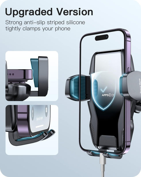 APPS2Car Phone Holder for Car Windshield/Dashboard/Window, Cell Phone Mount for Car Truck, Compatible with iPhone, Samsung, Google, LG and More......