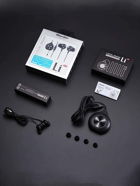 Wired Earphones in-Ear Earbud Headphones with Microphone, Bluedio Li Pro Noise Isolating Headphones Volume Control for PC Laptop with 7.1 Channel ...