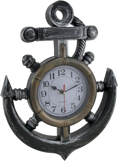Nautical Anchor Design Wall Clock...