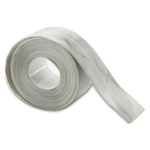 1.5" x 16.4Ft White Caulk Tape Waterproof Self Adhesive Bathtub Caulk Sealing Strip Tape Toilet Caulk Sealant Tape for Bathroom Caulking Tape Show...