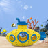Fish Tank Decoration Wreck Undersea Boat Aquarium Ornament Broken Submarine Fish Shrimp Hiding Home Decoration Pet Supplies...
