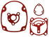 GS1 Aftermarket Gasket Kit fits Hitachi NR83A and NV83A Series Nailers (5 PACK)...
