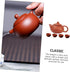 1 Set Purple Clay Teapot Set Travel Set Chinese Tea Set Chinese Tea Cup Set Teapot and Cup Set Delicate Tea Service Set Portable Teapot Kit Grace ...