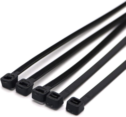 SYD 4 Inch length, 18lb Small size Self Locking Nylon Cable Zip Ties -1000 Piece (Black)...