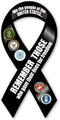 Remember Those Who Gave Their Lives Ribbon Magnet by Magnet America Is 8" x 3.875" Made for Vehicles and Refrigerators...