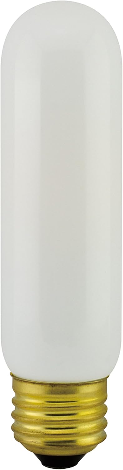 Promotion 2PK LED T10 3.5W, 25W/120V Incandescent Equivalent, Completely Traditional T10 Shape Glass Bulbs(3.5Wx2PCs)...