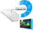 KLO Bluetooth Mouse for MacBook/MacBook air/Pro/iPad, Wireless Mouse for Laptop/Notebook/pc/iPad/Chromebook (BT/B White)...