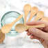 Small Mini Wooden Spoons 50 PCS for Body Scrubs/Sugar Scrubs/Spices/Ice Cream/Bath Salts, 3.93inch...