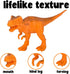 Kids Dinosaur Figures Toys, 7 Inch 12 Pack Jumbo Plastic Dinosaur Playset, STEM Educational Realistic Dinosaur Figurine for Boys Girls Toddlers...