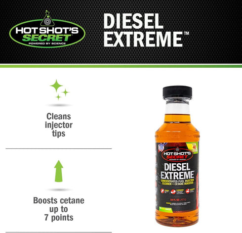 Hot Shot's Secret P040416Z Diesel Extreme Clean and Boost - 16 fl. oz. (Packaging May Vary)...