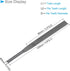 Pneumatic Air Metal File Set, 0.2" Shank Diameter 5" Total Length, Coarse Tooth Polishing Rasps Flat Files - (Applications: for Metal Polishing)...