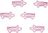 Pig Shaped Paper Clips Great for Paper Clip Collectors or Office Gift - Comes in Round Tin with Lid and Gift Box (Pink 100 Count Refill Bag No Tin...