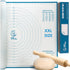XXL Silicone Pastry Mat – Non-Slip, Easy-Clean Rolling Mat for Dough, Cookies, Pizza & Fondant – Extra Large 23.5” x 31.5” Baking Mat with Printed...