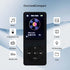 MP3 Player 32GB with Speaker Earphone Portable HiFi Lossless Sound MP3 Mini Music Player Voice Recorder E-Book HD Screen 1.8 inch Black Support up...
