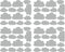 56 Pieces/Set Cloud Wall Decal Vinyl Sticker Nursery Kids Child Boys Girls Room Decor Nursery Baby Bedroom Decoration Home Stickers YMX03 (Grey)...