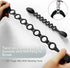 Self Adhesive Spring Silicone Extension Cord Holders, Cord Organizer Charger Cable Management for Organizing Home Office Desk appliances TV Phone ...