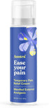 ASUTRA Relief Cream, 3 oz - Cooling Sensation, Temporary Relief from Muscle Discomfort and Soreness, 4% Menthol, Arnica Montana, and Dimethyl Sulf...